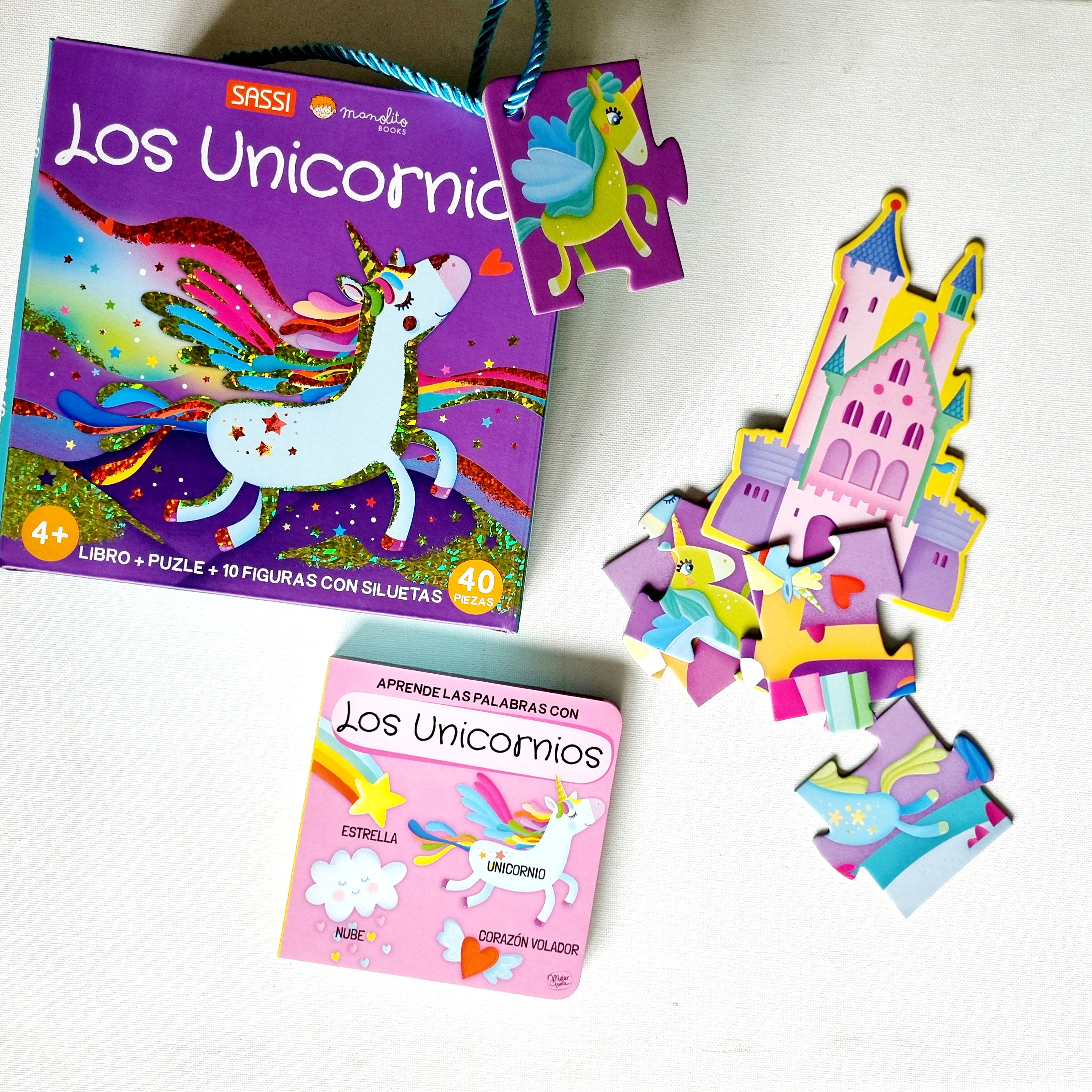 Los unicornios. Rompecabeza + libro Los unicornios. Rompecabeza + libro